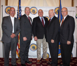 October 9, 2014 - Sen. Yaw attended the Williamsport/Lycoming Chamber of Commerce luncheon featuring Gene Barr, President and CEO of the Pennsylvania Chamber of Business and Industry. The PA Chamber is the state’s largest broad-based business advocacy association, serving thousands of member businesses statewide. Its mission remains to improve Pennsylvania's business climate and increase the competitive advantage of its members. 10/09/14