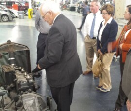 September 23, 2015 - Sen. Yaw and Sen. Elder Vogel tour the Pennsylvania College of Technology School of Industrial, Computing & Engineering Technology; Collision Repair & Restoration; Well-Site Trainer and Mechatronics. 09/23/15