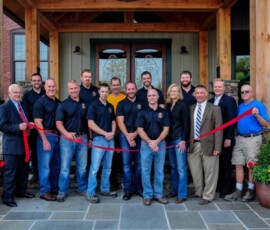 September 25, 2015 - Sen. Yaw participates in the ribbon cutting ceremony for the Rusty Rail Brewing Company in Mifflinburg. 09/25/15