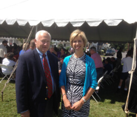 August 28, 2014 - Sen. Yaw joined employees from Lycoming Engines to celebrate their one millionth hour without a lost time injury. During the luncheon he also met Ellen Lord, President and CEO of Textron Systems Corporation. Lycoming Engines specializes in engineering, manufacture, service and support of piston aircraft engines. Based in Williamsport, Lycoming piston engines power more than half of the world's general aviation fleet - both rotary-wing and fixed-wing. 08/28/14