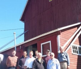 September 23, 2015 - Sen. Yaw visits the dairy farm of Jim Van Blarcom in Bradford County. 09/23/15