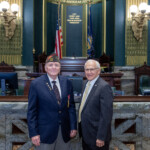 September 9, 2025 - Bill Roland, the newly named commander of Pennsylvania’s Veterans of Foreign Wars, is recognized on the Senate Floor.