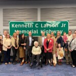 October 15, 2025 – Kenneth C. Larson Jr. Memorial Highway Sign Unveiling Ceremony