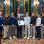 March 23, 2026 – District Champion Mifflinburg Area High School Wildcats football team captains